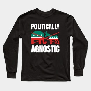 Politically Agnostic Long Sleeve T-Shirt